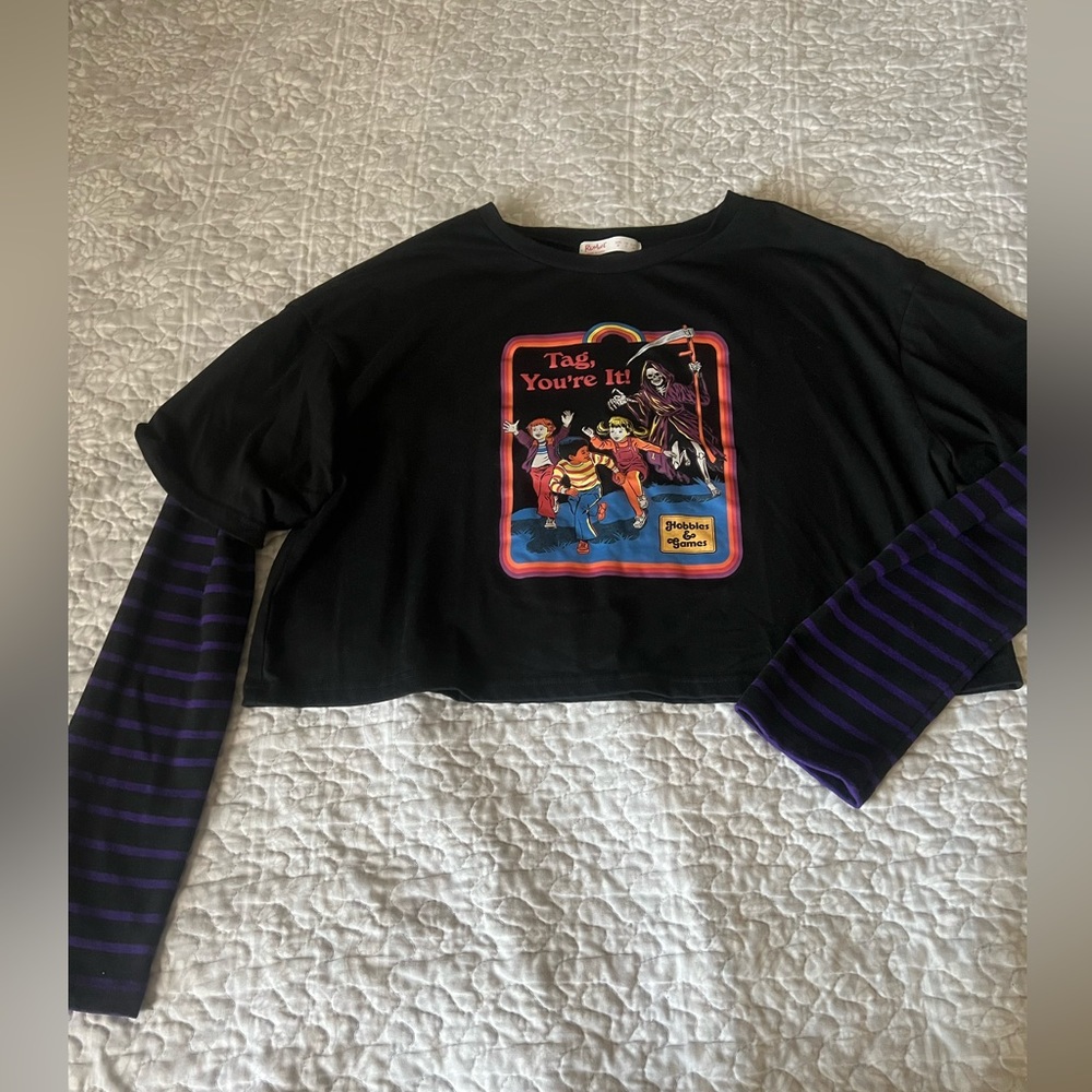 Cropped shirt